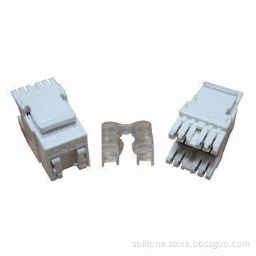 Cat6 Keystone Jacks (180 Degrees)